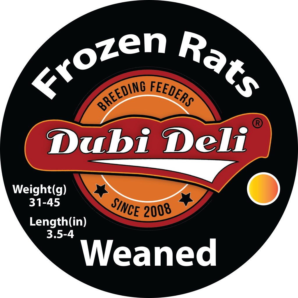 Frozen Rats Weaned