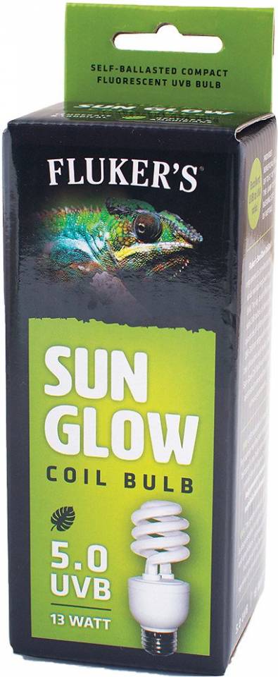 Fluker's Sun Glow Coil Bulb 5.0 UVB (13 Watt)