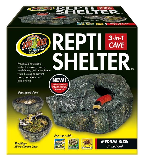 Zoo Med Repti Shelter 3-in-1 Cave (Medium)